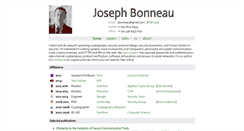 Desktop Screenshot of jbonneau.com